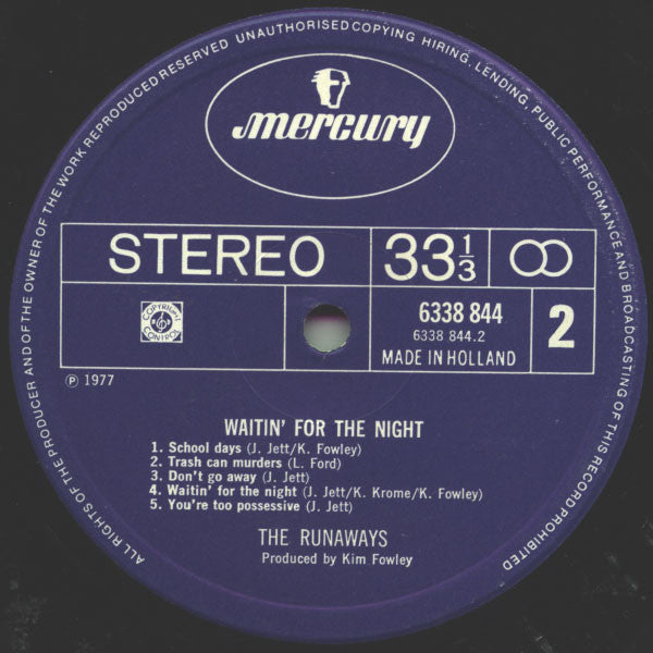 The Runaways -Waitin' For The Night