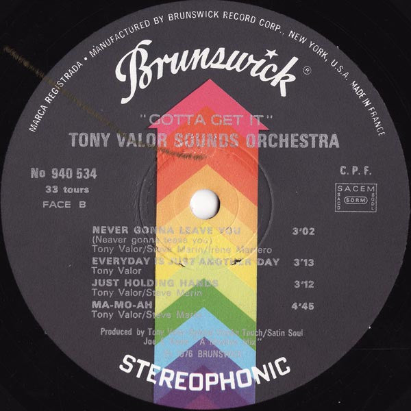 Tony Valor Sounds Orchestra -Gotta Get It