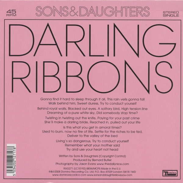 Sons&Daughters* -Darling