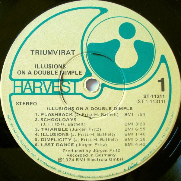 Triumvirat -Illusions On A Double Dimple