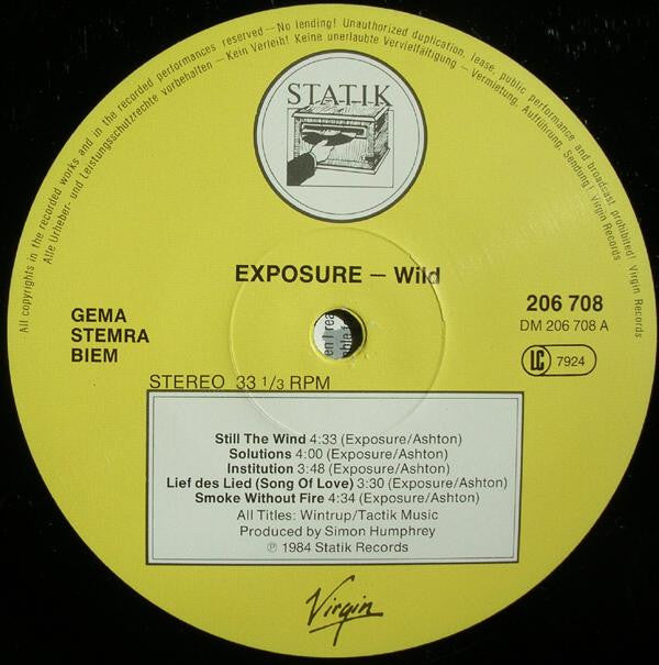 Exposure (9) -Wild!