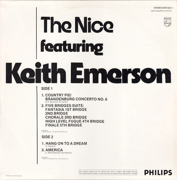 The Nice Featuring Keith Emerson -The Nice