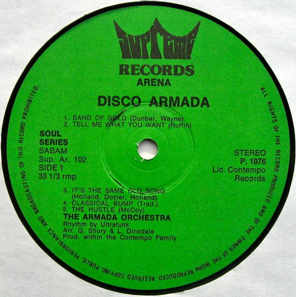 The Armada Orchestra -Disco Armada