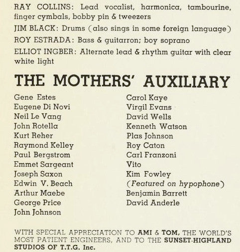 The Mothers Of Invention* -Freak Out!