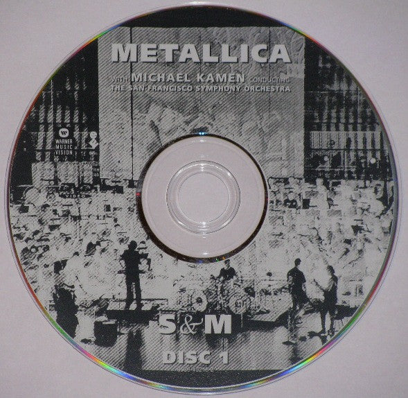 Metallica With Michael Kamen Conducting The San Francisco Symphony Orchestra* -S&M