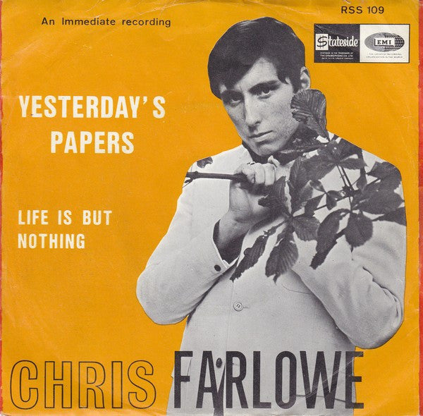 Chris Farlowe -Yesterday's Papers