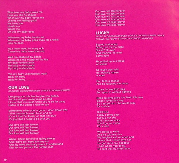 Donna Summer -Bad Girls