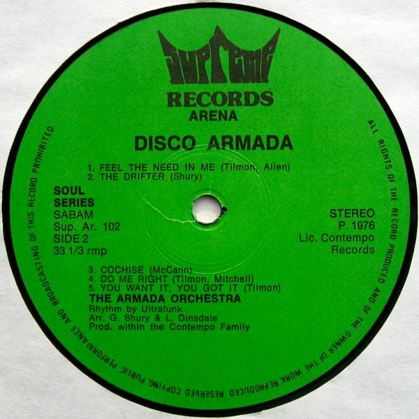 The Armada Orchestra -Disco Armada