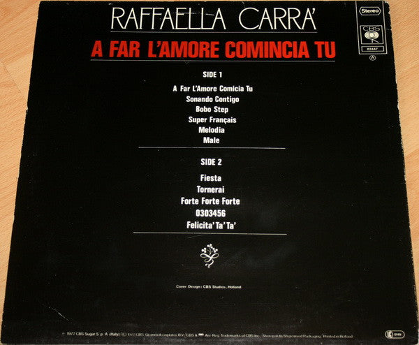Raffaella Carrà -A Far L'Amore Comincia Tu