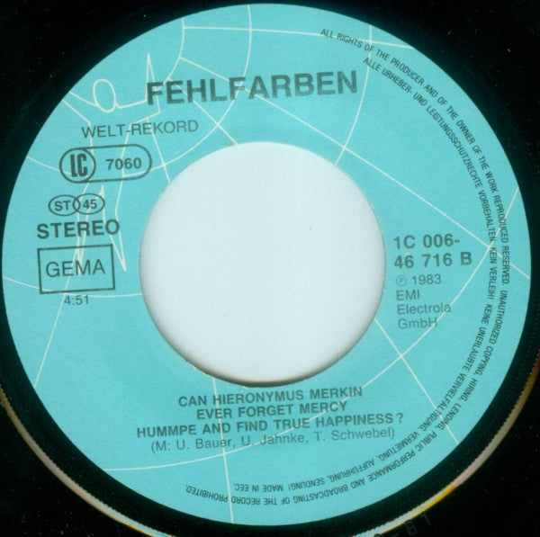 Fehlfarben -Tag Und Nacht