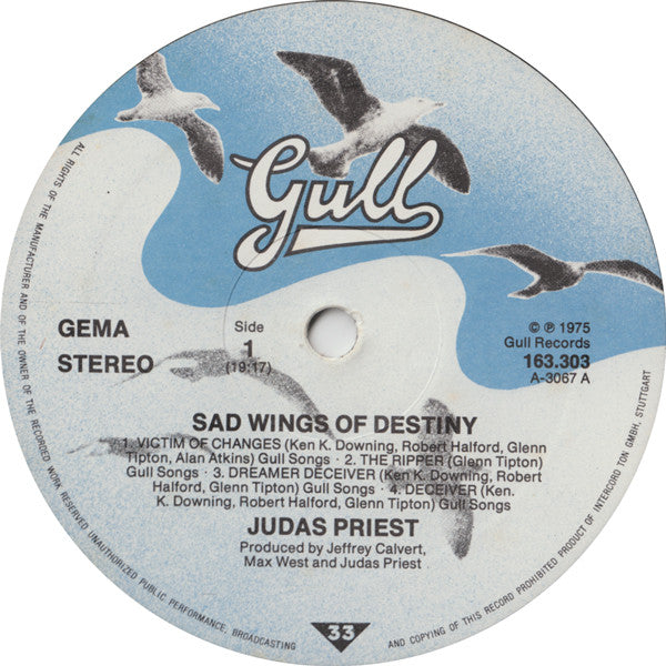 Judas Priest -Sad Wings Of Destiny
