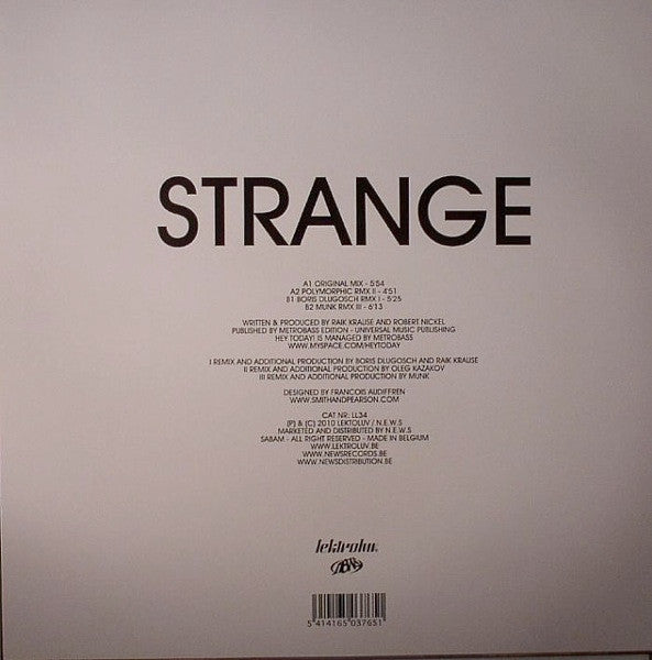 Hey Today! -Strange