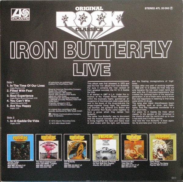 Iron Butterfly -Live