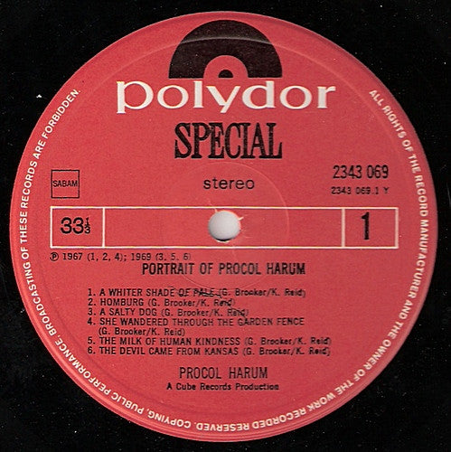 Procol Harum -Portrait Of Procol Harum
