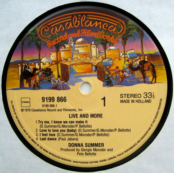 Donna Summer -Live And More