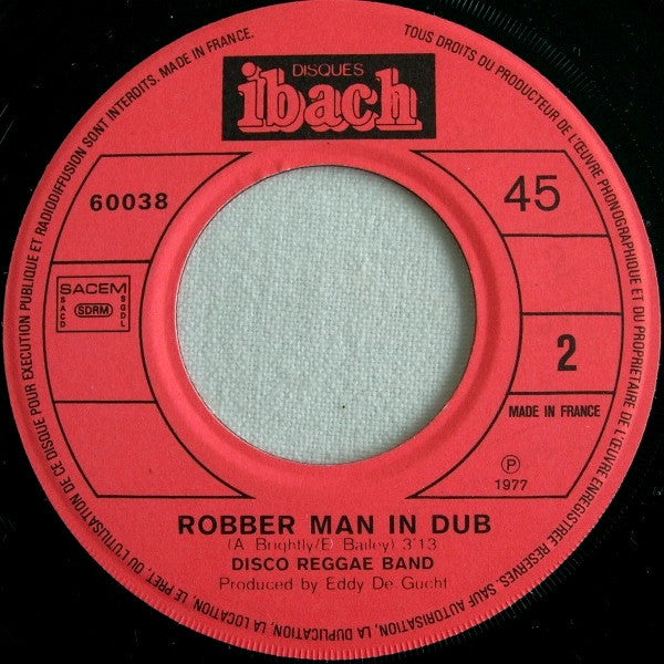 Disco Reggae Band* - Sticks Man