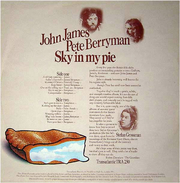 John James (2) & Pete Berryman -Sky In My Pie