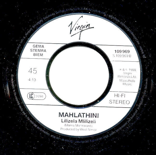 Mahlathini And The Mahotella Queens -Thokozile