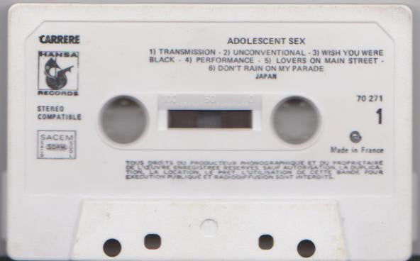 Japan - Adolescent Sex