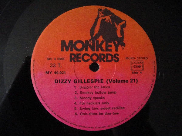 Dizzy Gillespie -Volume 21