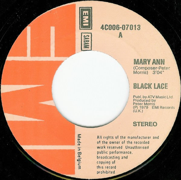 Black Lace -Mary Ann