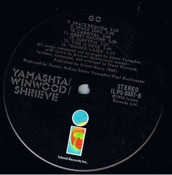 Stomu Yamashta* / Steve Winwood / Michael Shrieve -Go