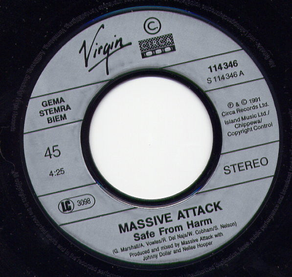 Massive Attack -Safe From Harm