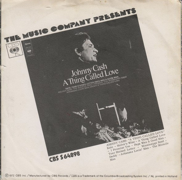 Johnny Cash And The Tennessee Three -Kate