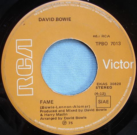 David Bowie -Fame / Space Oddity