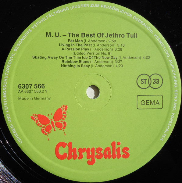 Jethro Tull -M.U. - The Best Of Jethro Tull