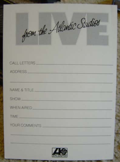 AC/DC -Live From The Atlantic Studios