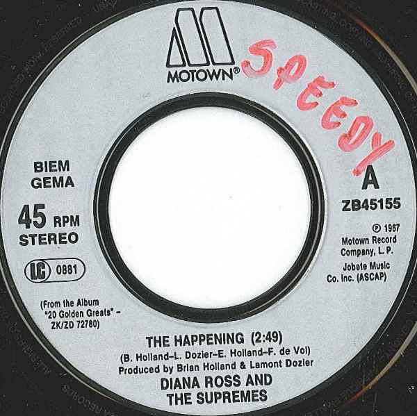 Diana Ross &amp; The Supremes* - The Happening