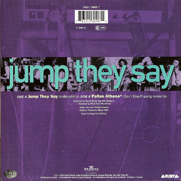 David Bowie -Jump They Say