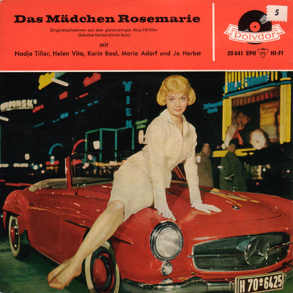 Nadja Tiller, Helen Vita, Karin Baal, Mario Adorf Und Jo Herbst -Das Mädchen Rosemarie