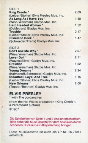 Elvis Presley -King Creole