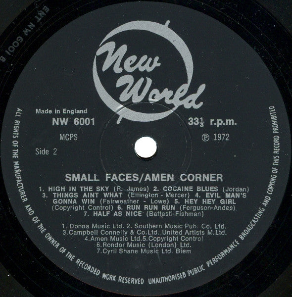 Small Faces / Amen Corner -Small Faces & Amen Corner