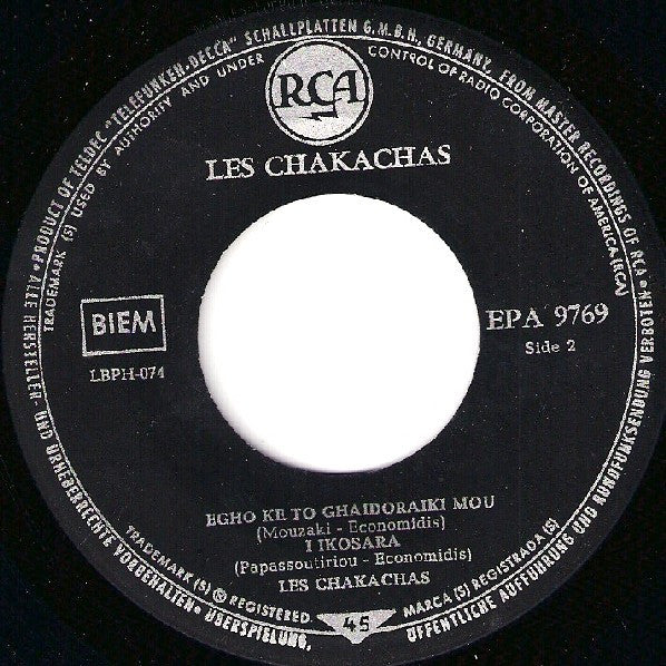 Les Chakachas* -Les Chakachas