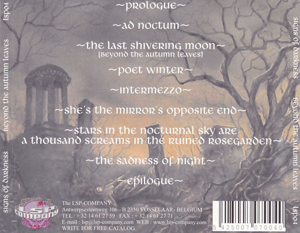 Signs Of Darkness -Beyond The Autumn Leaves