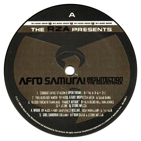 RZA -The RZA Presents Afro Samurai - Resurrection