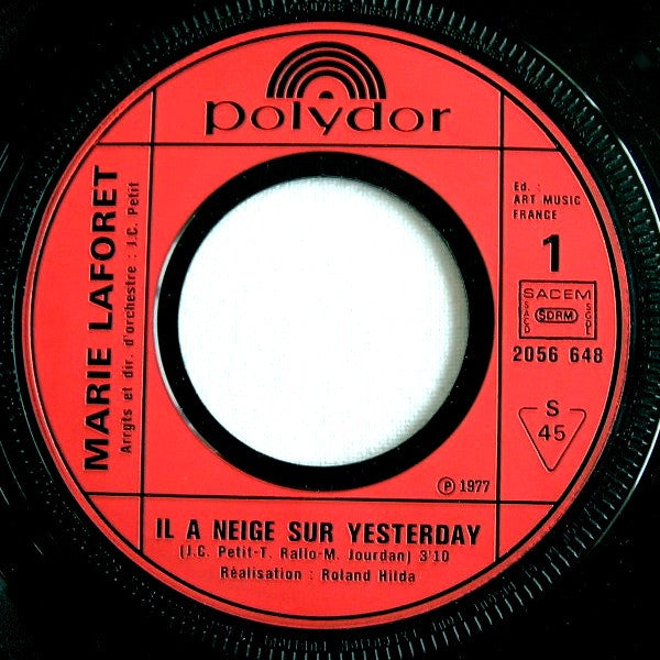 Marie Laforet* -Il A Neigé Sur Yesterday