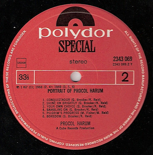 Procol Harum -Portrait Of Procol Harum