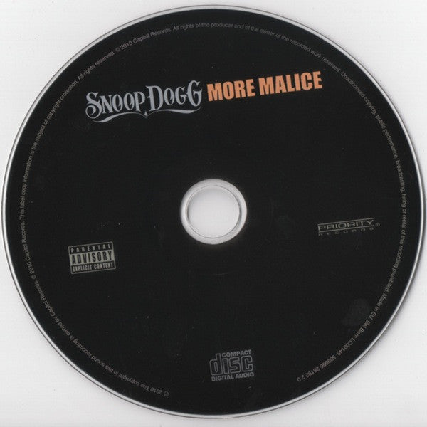 Snoop Dogg -More Malice