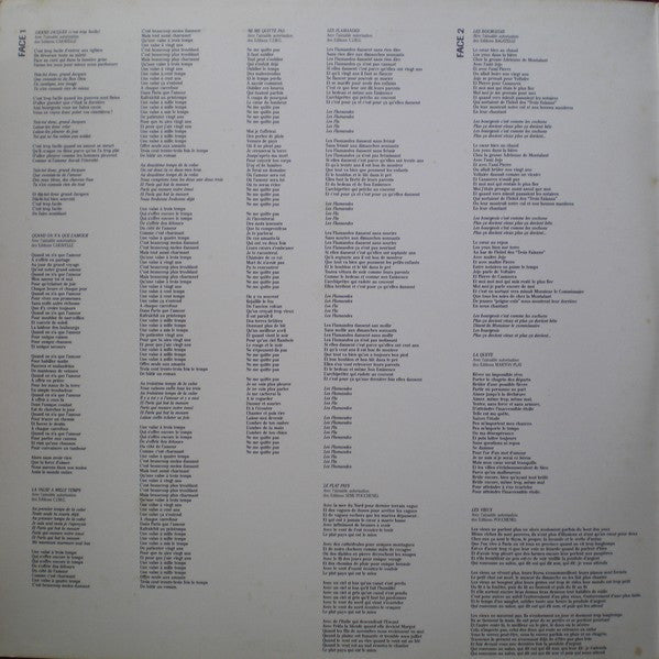 Brel* -Quinze Ans D'Amour
