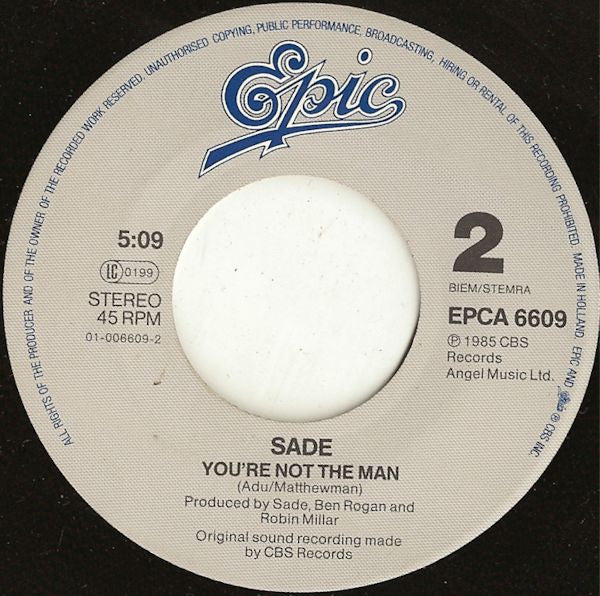 Sade -The Sweetest Taboo