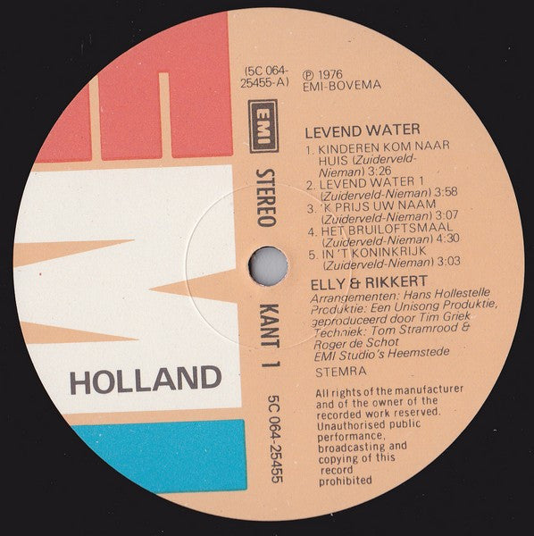 Elly & Rikkert -Levend Water