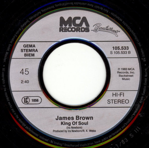 Devo / James Brown -Theme From Doctor Detroit / King Of Soul