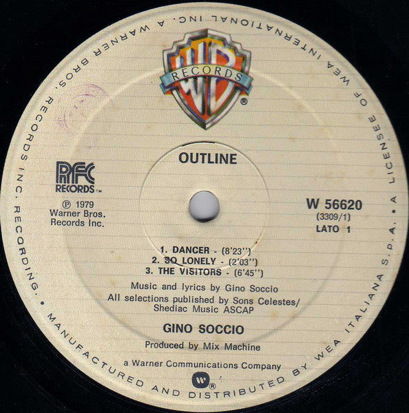 Gino Soccio -Outline