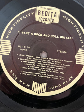 Various -I Want A Rock & Roll Guitar
