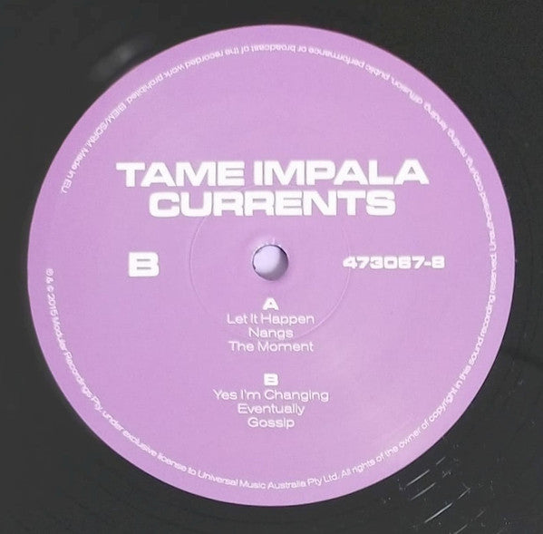 Tame Impala -Currents