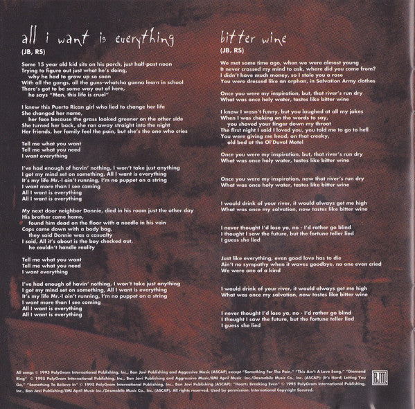 Bon Jovi - These Days